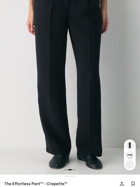 Wilfred Black Effortless Pant- Crepette Dress Pant